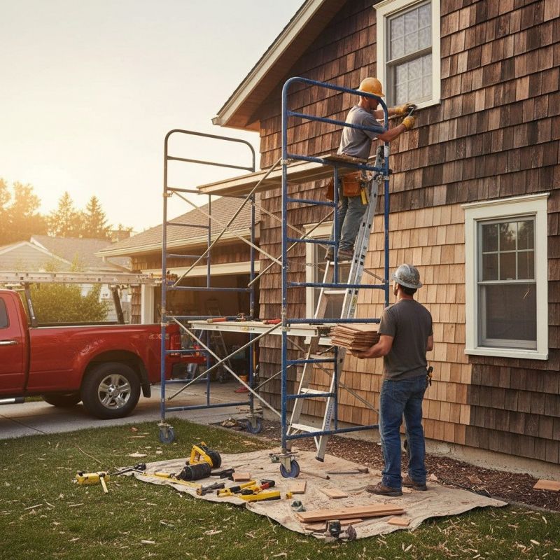 Shake Siding Repair